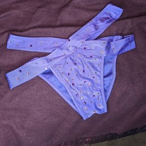 Swarovski stoned rave bottoms